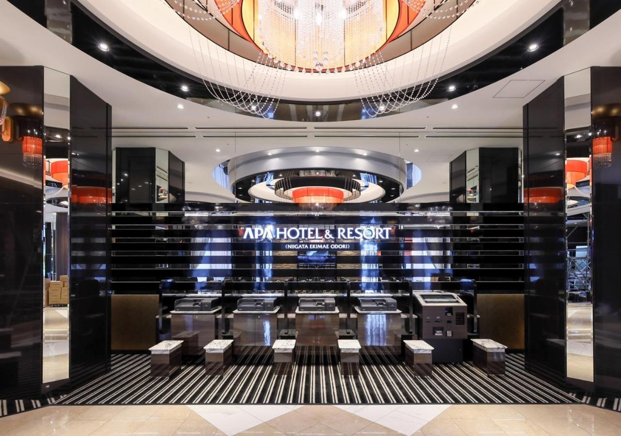 Apa Hotel & Resort Niigata Ekimae Odori Bagian luar foto